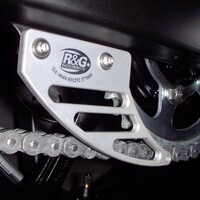 R&G Racing Toe Chain Guards - Aluminium - Silver