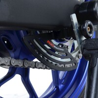 R&G Racing Toe Chain Guards - Toe Guard Yamaha YZF-R1/R1M '15- and MT-10 '16- & SP '17- ,Yamaha Tracer 9 (GT) '21- & Yamaha MT-09 (SP) '21- models