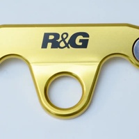 R&G Racing Tie-Down Hooks, pair, gold, Kawasaki ZX-10R '11-