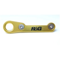 R&G Racing Tie-Down Hooks, pair, gold, Honda CBR500R '16-