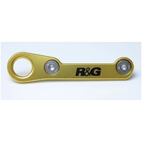 R&G Racing Tie-Down Hooks, pair, gold, Yamaha YZF-R25, YZF-R3