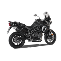 HP Corse Triumph Tiger 800 11-20 4-TRACK R Black Exhaust