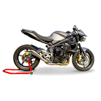HP Corse Triumph Street Triple 07-12 Hydroform Satin Exhaust