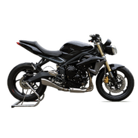 HP Corse Triumph Street Triple 13-15 Hydroform Satin Exhaust