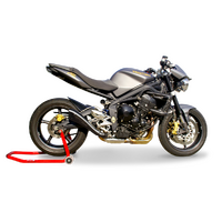 HP Corse Triumph Street Triple 07-12 Hydroform Black Exhaust