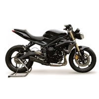 HP Corse Triumph Street Triple 13-15 Hydroform Black Exhaust