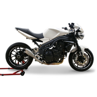 HP Corse Triumph Speed Triple 07-10 Hydroform Satin Exhaust