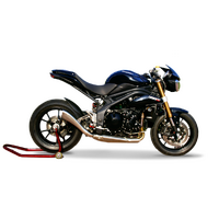 HP Corse Triumph Speed Triple 11-15 Hydroform Satin Exhaust