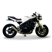 HP Corse Triumph Speed Triple 05-06 Hydroform Satin Exhaust
