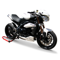 HP Corse Triumph Speed Triple 11-15 Hydroform Black Exhaust