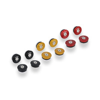 CNC Racing Frame caps kit Ducati Multistrada - smaller holes