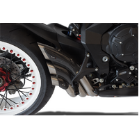 HP Corse Mv Agusta Dragster 800/RR 17-20 Hydrotre Satin Carbon Cover (full Open Pipes, No Dbk) Exhaust