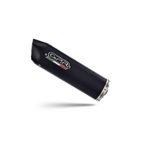 GPR Exhaust To Suit  Voge Brivido R125 2023-2024, Furore Nero, full system exhaust legal for UK and non-EU countries including removable db killer 