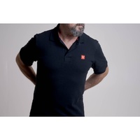 SW-Motech Polo shirt.Core Line. Black. Men. Size M.(WER.BKL.031.M.10001)