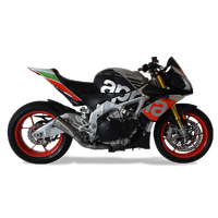 HP Corse Aprilia RSV4 Rr-rf Tuono V4 1100 Rr-factory 17-18 Hydroform Short R Satin Exhaust