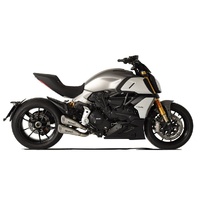 HP Corse Ducati Diavel 1260 Hydroform Short Satin Exhaust