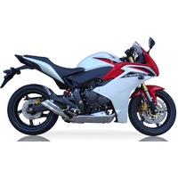 IXIL SLIP ON - DUAL HYPERLOW To Suit HONDA CB 600 F-S HORNET 07-14 (PC41)