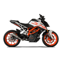 HP Corse Ktm Duke 390 17-20 GP-07 Satin Exhaust