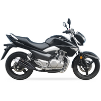 IXIL SLIP ON - DUAL HYPERLOW BLACK XL To Suit SUZUKI INAZUMA GW 250 12-15 (DC)