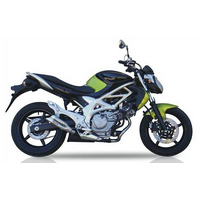 IXIL SLIP ON - DUAL HYPERLOW To Suit SUZUKI SFV 650 GLADIUS 09-15 (WVCX)