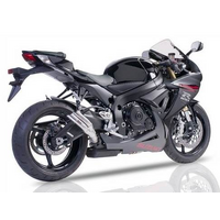 IXIL SLIP ON - DUAL HYPERLOW To Suit SUZUKI GSX 600 R 11-15 (WVC3)
