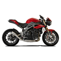 HP Corse Triumph Speed Triple 16-20 Hydroform Satin Exhaust
