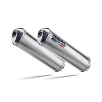 GPR Exhaust To Suit Yamaha Tdm 900 2002-2014, Satinox , Dual Homologated legal slip-on exhaust including removable db killers, link pipes and catalyst