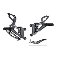 Bonamici Racing Rearsets (Race Version) To Suit Yamaha YZF-R1 2004 - 2006