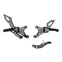 Bonamici Racing Rearsets (Street Version) To Suit Yamaha YZF-R1 2007 - 2008