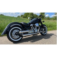 Miller Empire | Exhaust System To Suit Yamaha XV 1600 Wild Star (Tapered, matt black)