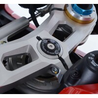R&G Racing Top Yoke Cap To Suit Ducati Panigale V4, V4S, V4 Speciale '18, Streetfighter V4 (S) '20- & Ducati Streetfighter V2 '22-