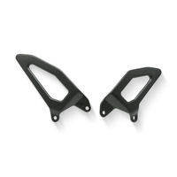CNC Racing Heel guard kit for our rearsets Ducati Panigale V4 - carbon matt
