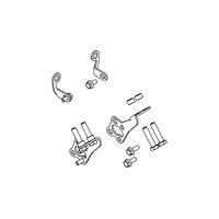 CNC Racing GP DUCTS - mounting kit