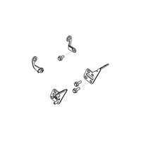 CNC Racing GP DUCTS - mounting kit