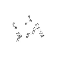 CNC Racing GP DUCTS - Mounting kit