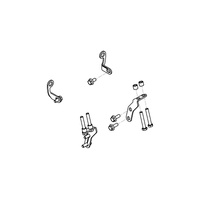 CNC Racing GP DUCTS - Mounting kit