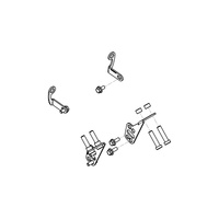 CNC Racing GP DUCTS - mounting kit