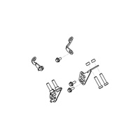 CNC Racing GP DUCTS - mounting kit