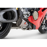 Zard Compensated Slip-On Exhaust (Racing Version) To Suit Ducati Panigale/Streetfighter V4 (2025 - Onwards) - SS End Cap