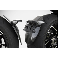 Zard Xdiavel | Carbon Back Plate Holder Fender (16-20)