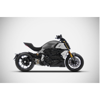 Zard Black SS Racing Slip-on Kit To Suit Ducati Diavel 1260 Euro 4 20_21