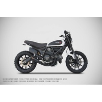Zard Zuma-ss E3 Slip-on To Suit Ducati Scrambler 800 15_16