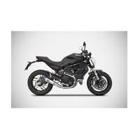 Zard Zuma-ss E4 Slip-on, Bronzed End Cap&logo To Suit Ducati Monster 797 17_19