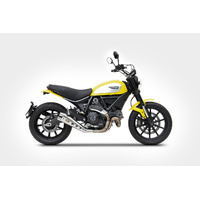 Zard Special Ed.-black SS E4 Slip-on To Suit Ducati Scrambler 800 17_19