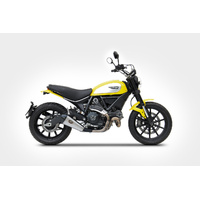 Zard SS E4 Slip-on And Carbon End Cap To Suit Ducati Scrambler 800 17_19