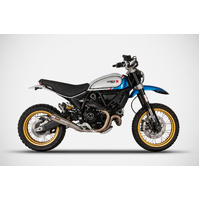 Zard Zuma-black SS Racing Slip-on To Suit Ducati Scrambler Desert Sled 21_22
