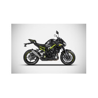 Zard Titanium Slip-On Exhaust (Road Version) To Suit Kawasaki Z900 (2020 - Onwards)