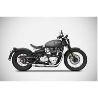 Zard Homologated Slip-On Exhaust To Suit Triumph Bobber / Speedmaster (2021 - Onwards)