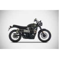 Zard Conical-ss E4/E5 Slip-ons To Suit Street Scrambler /scrambler 900 17_23