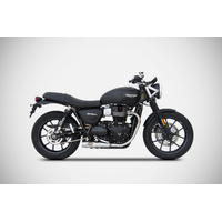 Zard Black SS Racing Slip-ons To Suit Street Twin 900 16_20